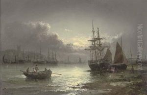 Whitby By Moonlight
