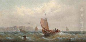 Sailing Off The Cliffs by William A. Thornley or Thornbery