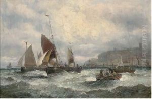 Fishing Boats Off Margate