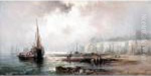 Unloading The Day's Catch by William A. Thornley or Thornbery