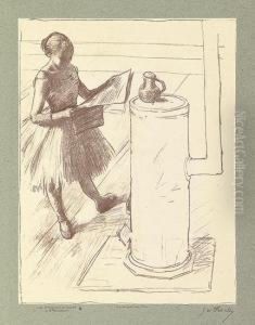 Danseuse Pres De La Poele. Danseuse Pres De La Poele.
