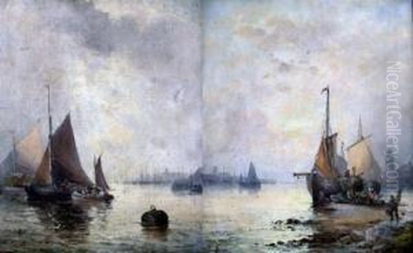 Fishing Boats At Dawn And Dusk - view 1