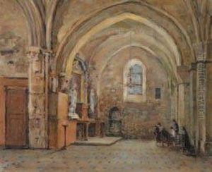 "interieur De L'eglise D'osny"
Huile Surtoile Signee En Bas A Gauche. 60 X 73 Cm. Expose Au Musee
D'osnycatalogue Page 5 "interieur De L'eglise D'osny"
Huile Surtoile Signee En Bas A Gauche. 60 X 73 Cm. Expose Au Musee
D'osnycatalogue Page 5
