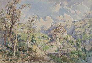 Paysage De Corse by William Georges Thornley