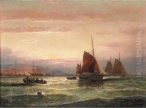Sailing Boats by William Georges Thornley