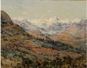 Paysage De Montagne by William Georges Thornley