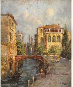 Pont Sur Le Rio St Paulo A Venise Pont Sur Le Rio St Paulo A Venise