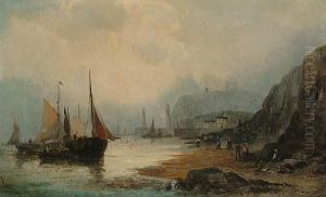 'scarborough'; And Whitby' by William Georges Thornley