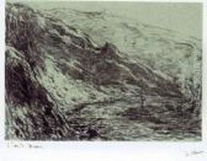Rocky Landscape by William Georges Thornley