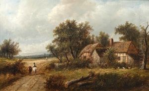 Landscape With Cottage; River Landscape