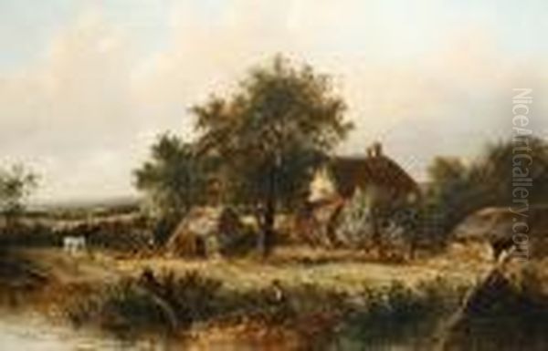 Thatched Cottage In A Country Landscape, Near Godalming, Surrey - view 1