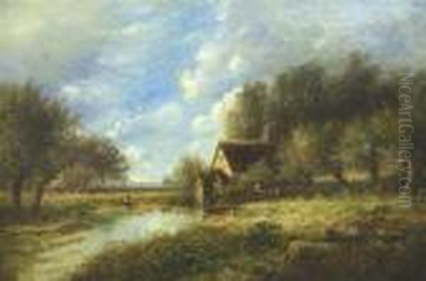 Landscape With Cottages - view 1