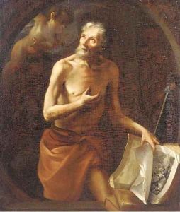 Saint Jerome by Franz Sigrist