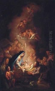 The Adoration of the Shepherds by Franz Sigrist