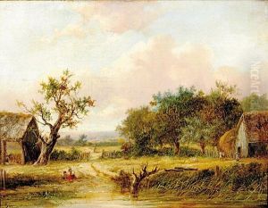 Country Cottage On Farm