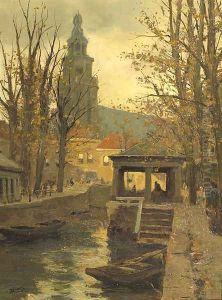 A view of Gouda by Jan Sirks
