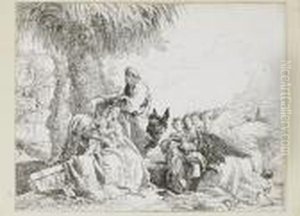 Capricci - Three Soldiers And A Youth - view 1