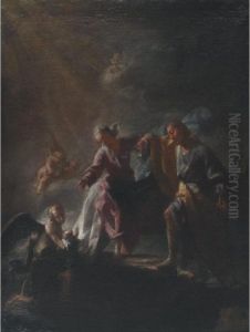 The Flight Into Egypt by Giovanni Battista Tiepolo