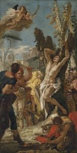 The Martyrdom Of Saint Sebastian by Giovanni Battista Tiepolo