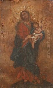 Madonna And Child by Giovanni Battista Tiepolo
