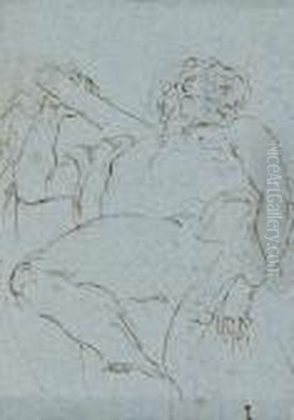 Hercule Tenant Une Massue - view 1