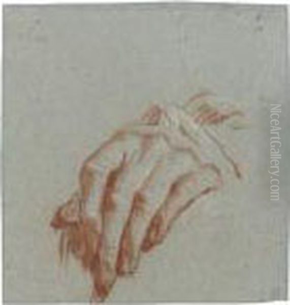 Study Of A Left Hand - view 1