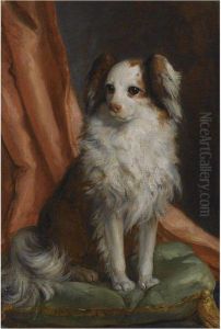 Portrait Of A Toy Spaniel 
Belonging To The Infanta Maria Josefa Of Bourbon, Probably 'peregrina'