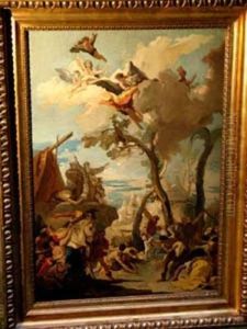Moses Praying For Manna Rain by Giovanni Battista Tiepolo