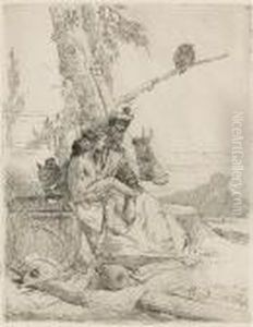 Family Of The Oriental Peasant