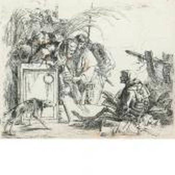 La Morte Da Udienza (dalla Serie Dei Capricci, 1749) - view 1