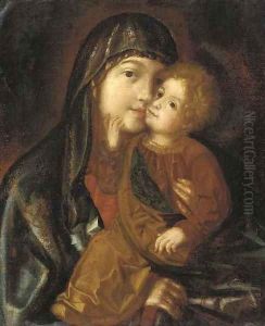 The Virgin and Child 2 by South German School