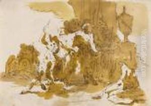 The Flagellation Of Christ by Giovanni Battista Tiepolo