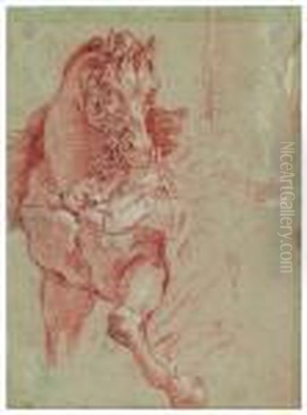 Studie Fur Ein Pferd Fur Das Fresko - view 1