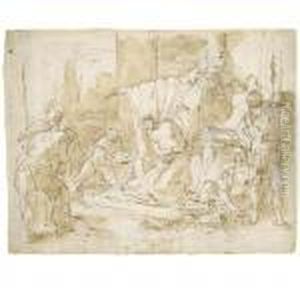 The Sacrifice Of Iphigenia by Giovanni Battista Tiepolo
