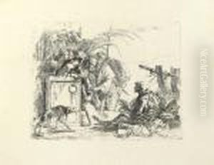 Capriccio by Giovanni Battista Tiepolo