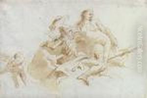 Mars And Venus by Giovanni Battista Tiepolo