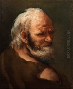 Testa Di Carattere by Giovanni Battista Tiepolo