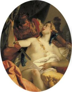 Tarquin And Lucrezia by Giovanni Battista Tiepolo