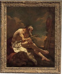 San Gerolamo In Meditazione by Giovanni Battista Tiepolo