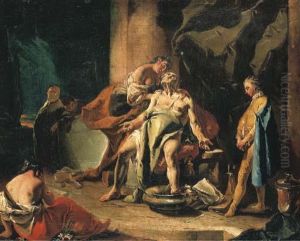The Death Of Seneca by Giovanni Battista Tiepolo