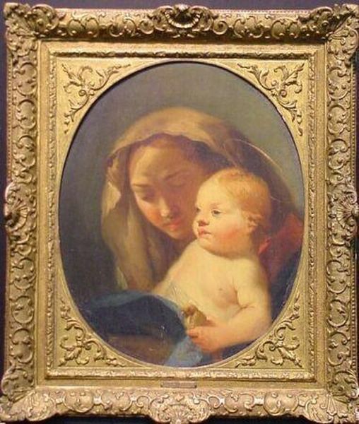 Madonna And Child With Goldfinch - view 1