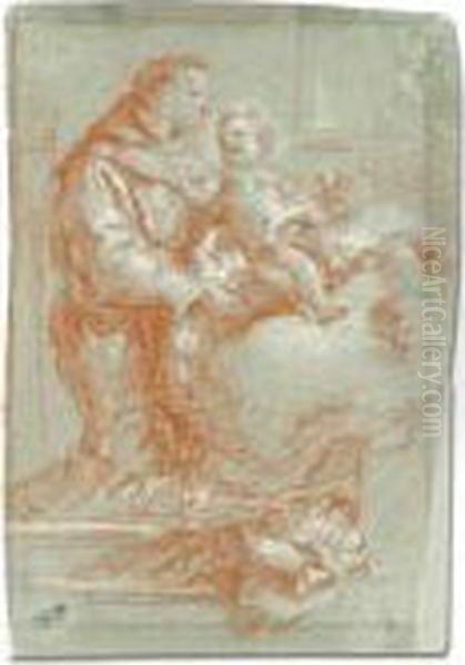 St. Anthony Of Padua With The Christ Child - view 1
