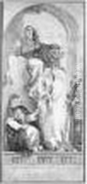 The Virgin With Three Dominican Saints (rizzi 125) - view 1
