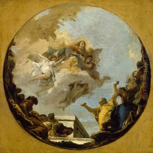 The Assumption Of The Virgin by Giovanni Battista Tiepolo