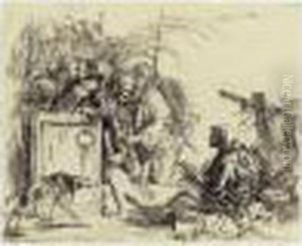 Death Giving Audience (de Vesme 10; Rizzi 36) - view 1