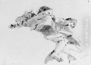 Two Figures Seated On A Cloud Two Figures Seated On A Cloud