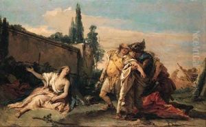 Rinaldo Abandoning Armida by Giovanni Battista Tiepolo