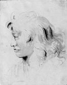 The Head Of A Youth, In Profile To The Left The Head Of A Youth, In Profile To The Left