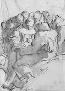 Tiepolo, G.b.
Franciscan Friars Reading The Scripture by Giovanni Battista Tiepolo