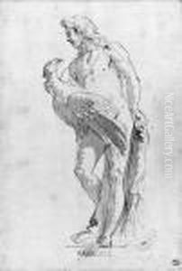 Ganymede: Design For Garden Statuary by Giovanni Battista Tiepolo